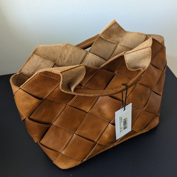 AERE Handbags - AERE - Woven Leather Handbag